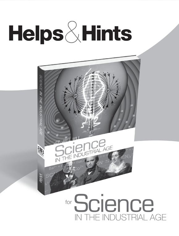 Science in the Industrial Age - Helps and Hints