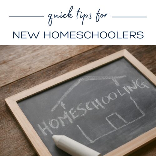 tips for new homeschoolers